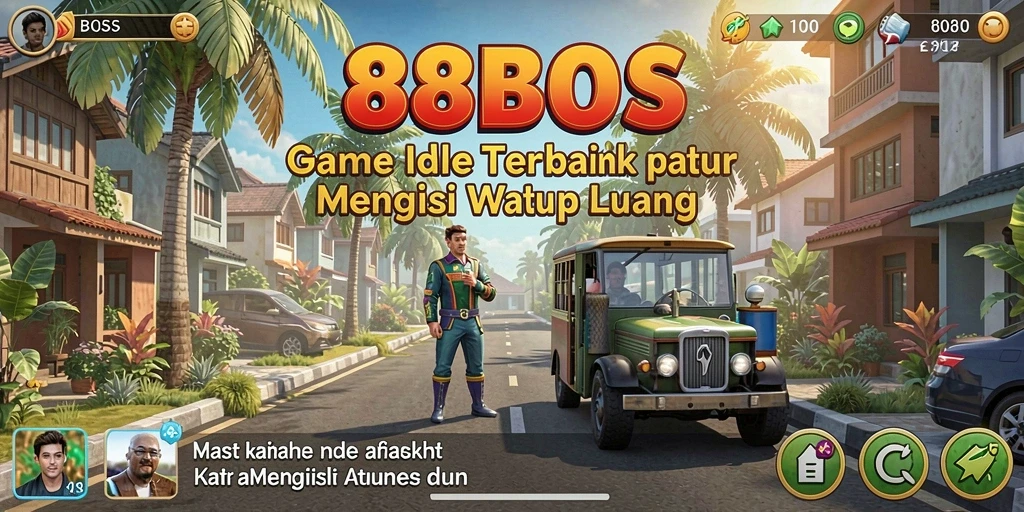 Screenshot gameplay 88BOS yang menampilkan karakter dan lingkungan yang indah.