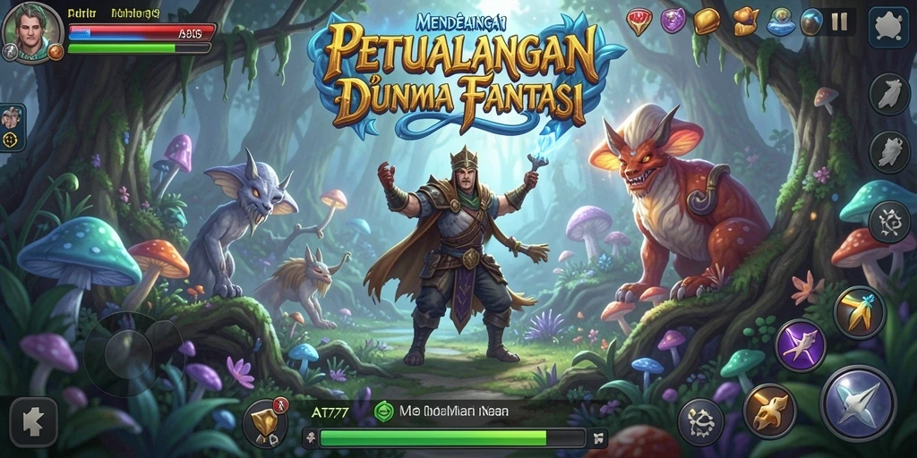 Gameplay mendebarkan dalam petualangan epik yang memukau.