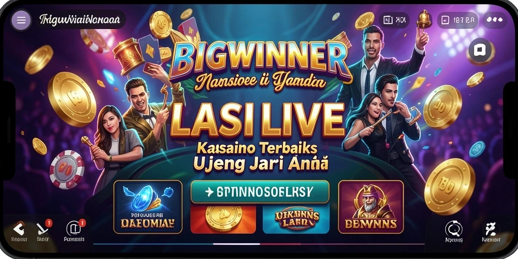 Tampilan gameplay mengesankan dari BIGWINNER Live Casino.