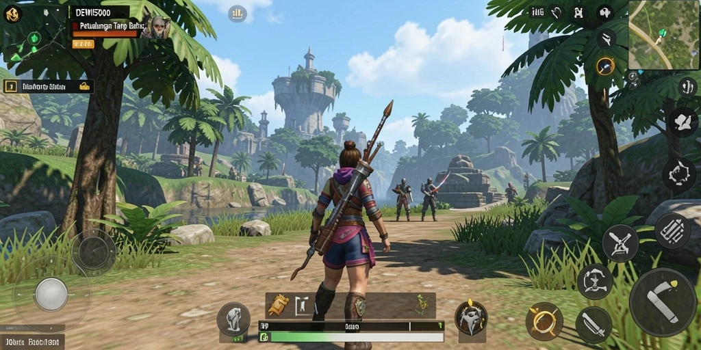 Gameplay DEWI5000 yang menakjubkan di dunia Open World.