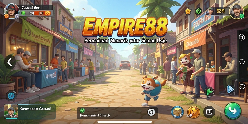Gameplay EMPIRE88 yang seru dan penuh warna.