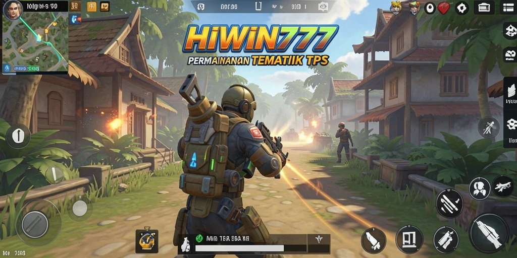 Tampilan gameplay HIWIN777 yang mendebarkan dalam aksi TPS.