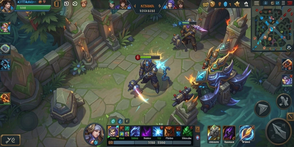 Tangkapan layar gameplay KITAWD yang menegangkan.