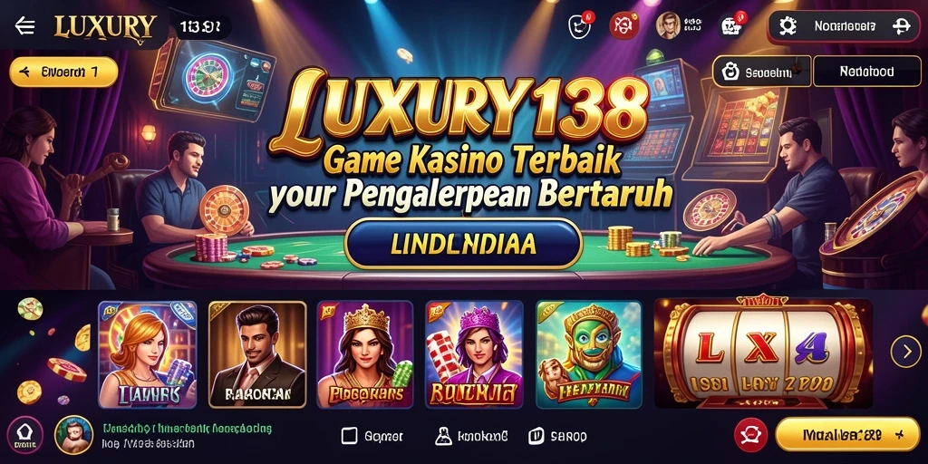 Tampilan menarik dari gameplay LUXURY138 yang mendebarkan.