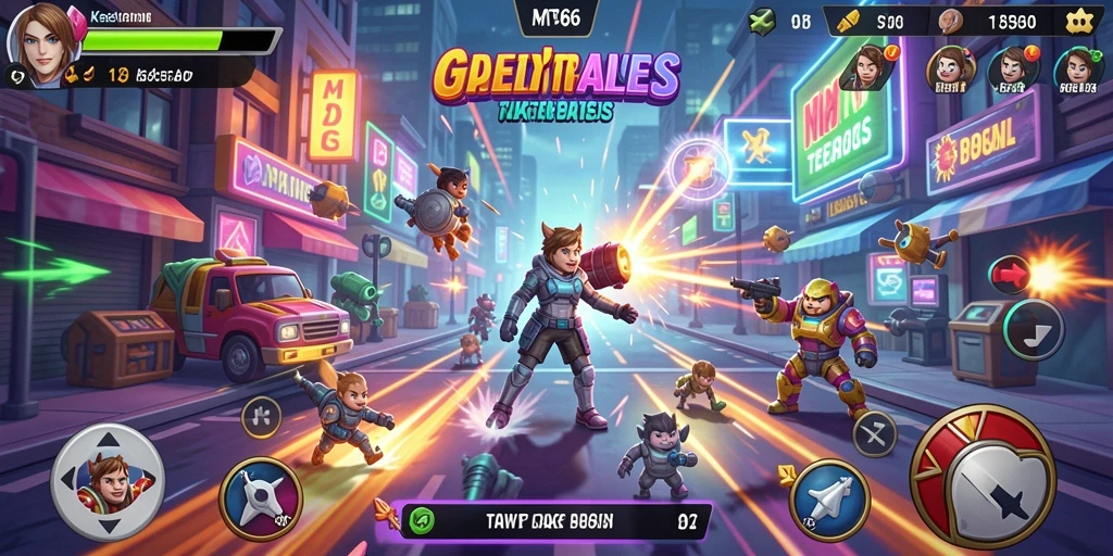 Tampilan gameplay dinamis MT966 yang memikat dan penuh aksi.