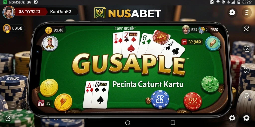 Screenshot gameplay NUSABET dengan desain menarik dan interaksi seru.