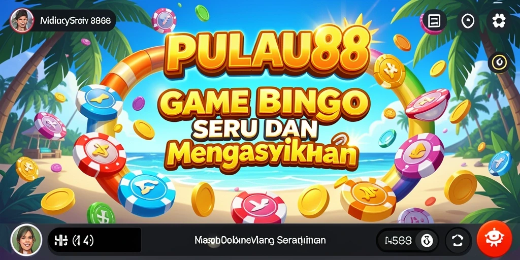 Screenshot menarik gameplay PULAU88 dengan suasana Bingo yang seru.