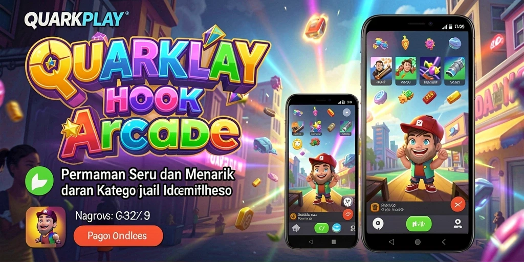 Tampilan menarik dan seru dari gameplay QUARKPLAY.