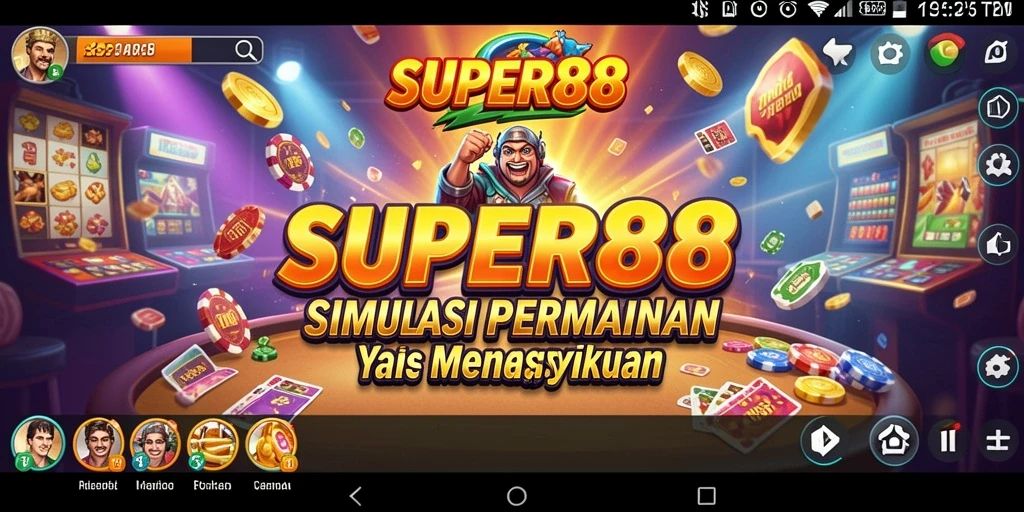 Tampilan gameplay SUPER88 yang menarik dan interaktif.