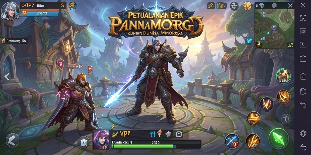 Tangkapan layar gameplay <strong>SVIP7</strong> menampilkan pertarungan epik antar pemain.